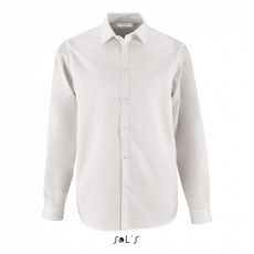SOL'S Férfi ing SOL'S SO02102 Sol'S Brody Men - Herringbone Shirt -3XL, White
