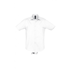 SOL'S Férfi ing SOL'S SO17030 Sol'S Broadway - Short Sleeve Stretch Men'S Shirt -S, White