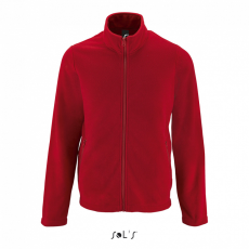 SOL'S Férfi kabát SOL'S SO02093 Sol'S norman Men - plain Fleece Jacket -L, Red