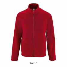SOL&#039;S Férfi kabát SOL&#039;S SO02093 Sol&#039;S norman Men - plain Fleece Jacket -M, Red férfi kabát, dzseki