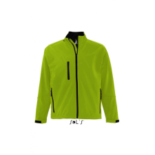 SOL&#039;S Férfi kabát SOL&#039;S SO46600 Sol&#039;S Relax - Men&#039;S Softshell Zipped Jacket -M, Green Absinthe férfi kabát, dzseki