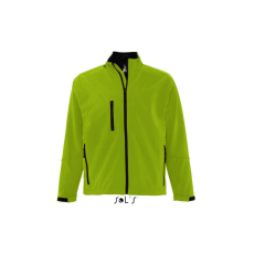 SOL'S Férfi kabát SOL'S SO46600 Sol'S Relax - Men'S Softshell Zipped Jacket -S, Green Absinthe
