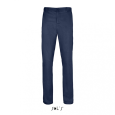 SOL'S Férfi nadrág SOL'S SO02917 Sol'S Jared Men - Satin Stretch Trousers -40, French Navy