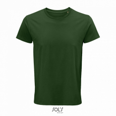 SOL'S Férfi póló SOL'S SO03582 Sol'S Crusader Men - Round-neck Fitted Jersey T-Shirt -M, Bottle Green