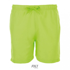 SOL'S Férfi rövid nadrág SOL'S SO01689 Sol'S Sandy - Men'S Swim Shorts -M, Neon Green
