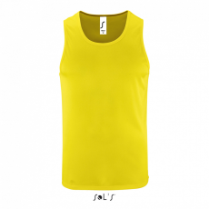 SOL'S Férfi SOL'S SO02073 Sol'S Sporty Tt Men - Sports Tank Top -M, Neon Yellow