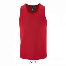 SOL'S Férfi SOL'S SO02073 Sol'S Sporty Tt Men - Sports Tank Top -M, Red