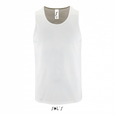 SOL'S Férfi SOL'S SO02073 Sol'S Sporty Tt Men - Sports Tank Top -M, White