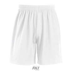 SOL'S férfi sport rövidnadrág SO01221, White-M