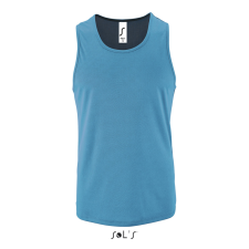 SOL'S férfi ujjatlan sport trikó SO02073, Aqua-2XL atléta, trikó