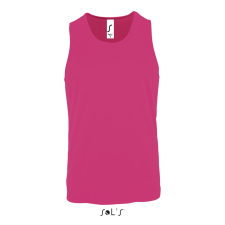 SOL'S férfi ujjatlan sport trikó SO02073, Neon Pink 2-2XL atléta, trikó