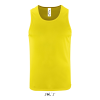 SOL'S férfi ujjatlan sport trikó SO02073, Neon Yellow-2XL