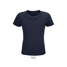 SOL'S Gyerek póló SOL'S SO03580 Sol'S Crusader Kids - Round-neck Fitted Jersey T-Shirt -2A, French Navy
