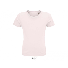 SOL'S Gyerek póló SOL'S SO03580 Sol'S Crusader Kids - Round-neck Fitted Jersey T-Shirt -2A, Pale Pink