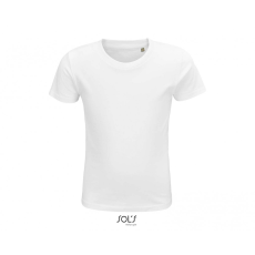 SOL'S Gyerek póló SOL'S SO03580 Sol'S Crusader Kids - Round-neck Fitted Jersey T-Shirt -2A, White