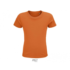 SOL'S Gyerek póló SOL'S SO03580 Sol'S Crusader Kids - Round-neck Fitted Jersey T-Shirt -6A, Orange