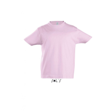 SOL&#039;S Gyerek póló SOL&#039;S SO11770 Sol&#039;S Imperial Kids - Round neck T-Shirt -12A, Medium Pink gyerek póló