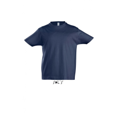 SOL'S Gyerek póló SOL'S SO11770 Sol'S Imperial Kids - Round neck T-Shirt -6A, French Navy