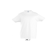 SOL'S Gyerek póló SOL'S SO11770 Sol'S Imperial Kids - Round neck T-Shirt -6A, White