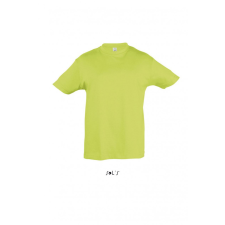 SOL&#039;S Gyerek póló SOL&#039;S SO11970 Sol&#039;S Regent Kids - Round neck T-Shirt -2A, Apple Green gyerek póló