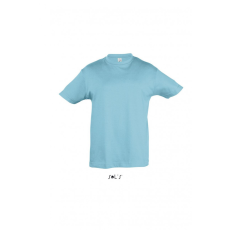 SOL'S Gyerek póló SOL'S SO11970 Sol'S Regent Kids - Round neck T-Shirt -4A, Atoll Blue