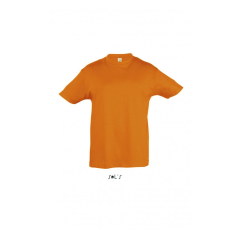 SOL'S Gyerek póló SOL'S SO11970 Sol'S Regent Kids - Round neck T-Shirt -4A, Orange
