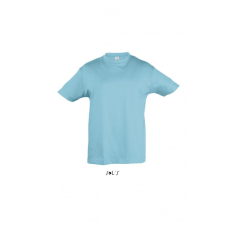 SOL&#039;S Gyerek póló SOL&#039;S SO11970 Sol&#039;S Regent Kids - Round neck T-Shirt -8A, Atoll Blue gyerek póló