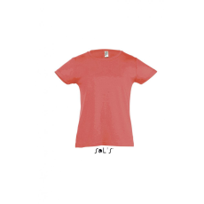 SOL'S Gyerek póló SOL'S SO11981 Sol'S Cherry - Girls' T-Shirt -10A, Red