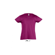 SOL'S Gyerek póló SOL'S SO11981 Sol'S Cherry - Girls' T-Shirt -12A, Fuchsia