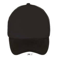 SOL'S hálós 5 paneles baseball sapka SO01668, Black-U munkaruha