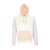 SOL'S háromszínű kapucnis pulóver SO03818, Off White-3XL