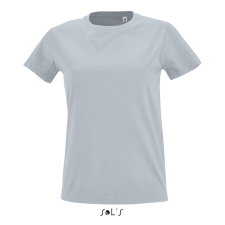 SOL&#039;S IMPERIAL FIT kreknyakú rövid ujjú Női póló SO02080, Pure Grey-XL női póló