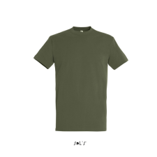 SOL&#039;S IMPERIAL környakas férfi rövid ujjú pamut póló SO11500, Army-S férfi póló