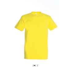 SOL'S IMPERIAL környakas férfi rövid ujjú pamut póló SO11500, Lemon-S