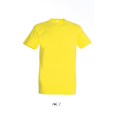 SOL&#039;S IMPERIAL környakas férfi rövid ujjú pamut póló SO11500, Lemon-XL férfi póló