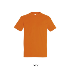 SOL'S IMPERIAL környakas férfi rövid ujjú pamut póló SO11500, Orange-4XL