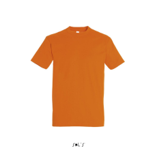 SOL'S IMPERIAL környakas férfi rövid ujjú pamut póló SO11500, Orange-L