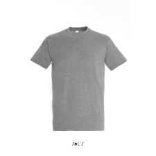 SOL&#039;S IMPERIAL környakas férfi rövid ujjú póló SO11500, Grey Melange-S férfi póló
