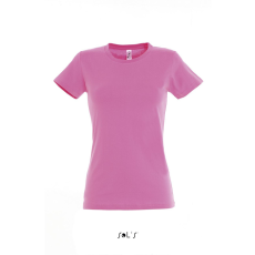 SOL'S IMPERIAL környakú Női rövid ujjú pamut póló SO11502, Orchid Pink-L