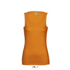 SOL&#039;S JANE ujjatlan Női pamut póló-trikó SO11475, Orange-S női trikó