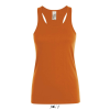 SOL'S JUSTIN Női sporthátú trikó SO01826, Orange-XS