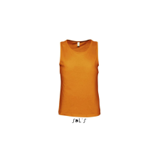SOL&#039;S JUSTIN ujjatlan férfi pamut póló-trikó SO11465, Orange-L atléta, trikó