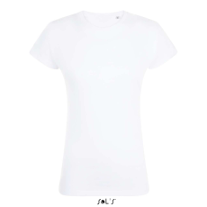 SOL'S MAGMA Női szublimációs rövid ujjú póló SO01705, White-2XL