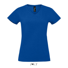 SOL&#039;S MPERIAL Női V-nyakú rövid ujjú póló SO02941, Royal Blue-L női póló