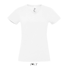 SOL'S MPERIAL Női V-nyakú rövid ujjú póló SO02941, White-M női póló