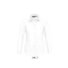 SOL'S Női blúz SOL'S SO16020 Sol'S Embassy - Long Sleeve Oxford Women'S Shirt -L, White