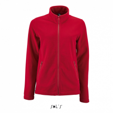 SOL'S Női kabát SOL'S SO02094 Sol'S norman Women - plain Fleece Jacket -2XL, Red