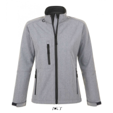 SOL'S Női kabát SOL'S SO46800 Sol'S Roxy - Women'S Softshell Zipped Jacket -2XL, Grey Melange