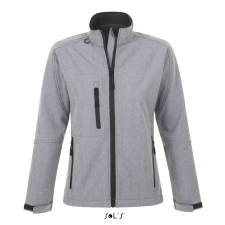 SOL&#039;S Női kabát SOL&#039;S SO46800 Sol&#039;S Roxy - Women&#039;S Softshell Zipped Jacket -S, Grey Melange női dzseki, kabát