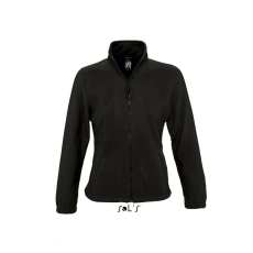 SOL'S Női kabát SOL'S SO54500 Sol'S north Women - Zipped Fleece Jacket -2XL, Black